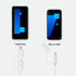 2-in-1 Micro USB and Lightning Cable for IPAD, iPhone, Android, and Tablet. 4FT iPhone and Android Charging Cable with Alarm That Makes a Sound Wh...