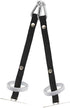 4pcs Tape Thong for Tool Belts, Electrical Tape Holder, Black Electrical Tape Hooks Polyester Electrical Tape Chain Strap, Small...