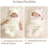 Baby Swaddle Blanket Boys Girls Cute Cotton Plush Receiving Blanket Soft Newborn Sleeping Wraps for Infant 0-6 Months...