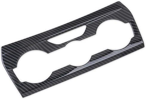 Kadore Carbon Fiber Pattern Decorative Trim Cover for 2018-2023 Subaru Crosstrek/Impreza - Interior Dashboard Console Panel AC Vent Frame...