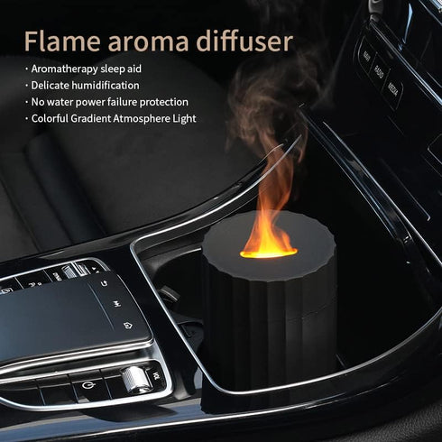 Car Diffuser for Essential Oils, Upgraded 3 Modes & 7 Colorful Cute Humidifier Aromatherapy Essential Oil Diffuser USB 100ml Mini Portable Diffuse...