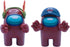 Just Toys LLC Among Us Action Figures Series 3 (Maroon w/Baseball Hat)...