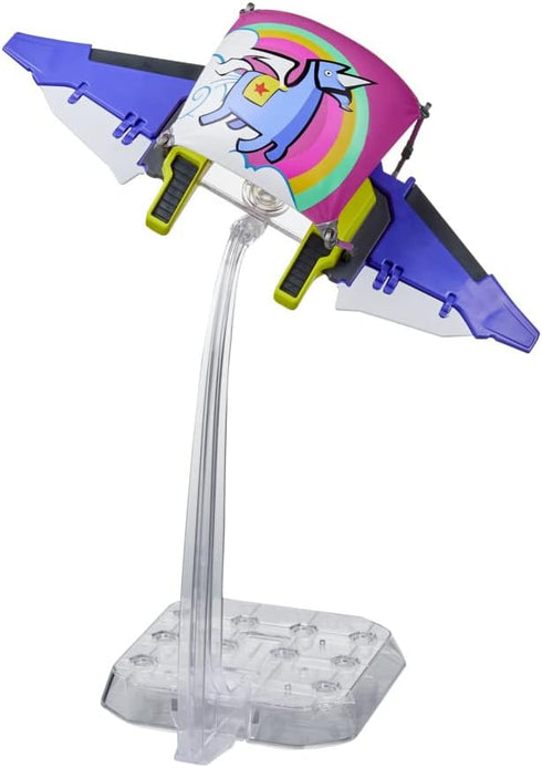 Fortnite Victory Royale Series Llamacorn Express Collectible Glider for Action Figure with Display Stand - Ages 8 and Up, 6-inch...
