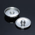 50 Pcs Snap Button Base Trays Blank Press Button Cabochon Settings DIY Jewelry Accessories for Snap Button Jewelry Making (16 MM)...