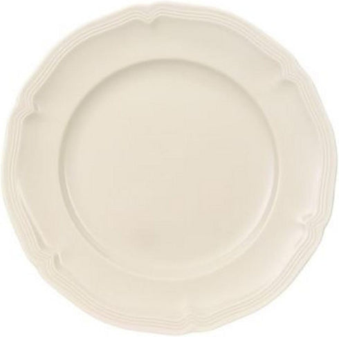 Villeroy & Boch Manoir Bread and Butter Plate, Premium Porcelain, Made in Germany, 6.75 in, White...