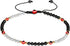 Agate with Evil Eye Anklet Handmade Healing Crystals Beaded Ankle Bracelets for Women Amulet Summer Beach Foot Anklet Jewelry Protection...