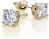 18K Yellow Gold 3 Set Created White Sapphire Round Necklace, Earrings And Tennis Bracelet Plated...