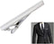 Men's Tie Clip Stainless Steel Metal Simple Necktie Tie Bar Clasp Clip Clamp Pins Sliver Color For Men Business&Party Wedding Best Gift...
