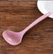 Eco-friendly Wheat Straw Spoons, Wheat Straw Soup Spoon, Soup Spoon for Cooking, Wheat Straw Cooking Spoons, Cooking Utensils (Pink)...