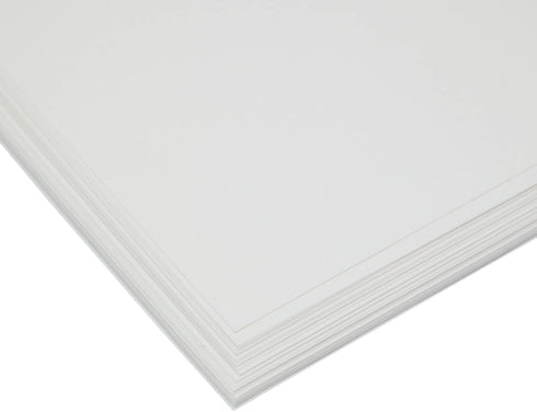 Juvale Water Soluble Embroidery Transfer Sheets - 8.5 x 11 in White 30 Pack - Dissolvable Printer Paper - Wash-Away Backing for Stick & Stitch - E...