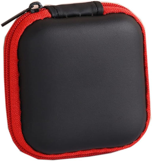 Earbud Carrying Case, Earphone Case Headphone EVA Earbud Holder for Cell Phone Accessories Organizer Mini Earbud Pouch for Wireless Earbuds, Bluet...
