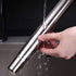 Smooth Stainless Steel Rolling Pin for Baking Fondant, Pizza, Pie, Pastry, Pasta, Dough, Cookies (12.8in)...