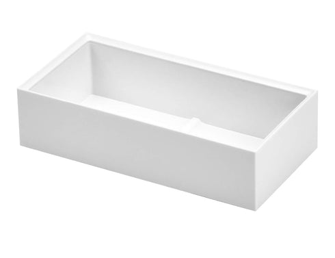 Bostitch Office Konnect Desk Organizer Accessory Tray, Wide, Stacks for Desktop Storage, White...