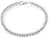 Sterling Silver 4MM Bead Ball Strand Bracelet- Handmade Ball Bracelet, Silver Beads Bracelet for Mens Women...