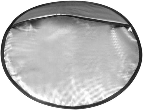 Steering Wheel Sun Shade Cover, Auto Steering Wheel Sun Block Anti Heat Aluminum Foil Sunshade for Cars Truck SUV Van (Diameter 15.75in)...