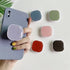 DALSTONE Cute Solid Color Square Shape Collapsible Expandable Multi Functional Mobile Phone Grip & Kicktand (sea blue)...