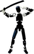 Pre-Assembly 3D Printed 5.54'' Dummy13 Action Figure, Multi-Jointed Tian13, Articulated T13 Desktop Decoration,12 in 1 Accessories, Best Birthday ...