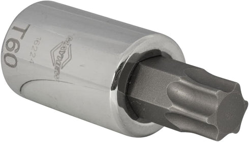 Mayhew Tools 16224 1/2" Square Drive Small Insert Socket Bit, Torx T60...