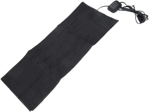 DC 5V USB Electric Cloth Heater, car Heating pad USB 3-Shift Waterproof Carbon Fiber Heat Pad, Washable Cushion Clothing Fever Tablets for Neck, B...