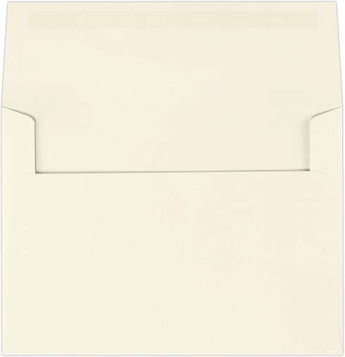 LUXPaper A7 Invitation Envelopes | 5 1/4" x 7 1/4" | Natural | 70lb. Text | 50 Qty...