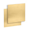 2 Pcs Brass Plate Sheet 6" x 6" x 20 Gauge Brass Shim Stock for Hobby Craft, Models, Home Improvements and Jewelry Making...
