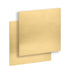 2 Pcs Brass Plate Sheet 6" x 6" x 20 Gauge Brass Shim Stock for Hobby Craft, Models, Home Improvements and Jewelry Making...