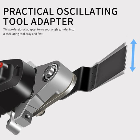 Converter Oscillating Tool Adapter Kit 100 Type Aluminum Angle Grinder Polishing Oscillating Multitool Accessories Kit(As shown)...