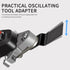Converter Oscillating Tool Adapter Kit 100 Type Aluminum Angle Grinder Polishing Oscillating Multitool Accessories Kit(As shown)...