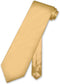 Biagio 100% SILK NeckTie Solid GOLD Color Men's Neck Tie...