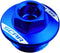 SCAR Oil Filler Plug Cap Compatible with YAMAHA YZ YZX YZF YZX WR WRF 65 85 125 250 450 YZ250F 87-24 - Blue...