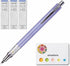 Kuru Toga Advance - Auto Lead Rotating Mechanical Pencil 0.3mm Lavender (M3-5591P.34)+Uni Pencil Lead,"The Uni" Smudge-Proof Leads, 0.3mm HB 3 Set...