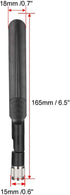 uxcell GSM LTE Antenna 3G 4G 5dBi High Gain 780-960/1710-2700MHz TNC Male Connector Direction Foldable Paddle Type...