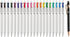 Uniball One Gel Ink 0.38mm Ballpoint Pen 20 Colors set UMNS38-20C Japan import With Original Stylus Ballpoint Touch Pen...