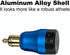 iMESTOU Aluminum 30W Power Delivery DIN Power Plug Charger to USB C and Quick Charge USB 3.0 Motorcycle DIN Adapter Waterproof Fits for Hella 12V-...