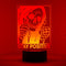 EXIGENT Stay Positive Skull 3D Acrylic LED Lamp Night Light Flashing Cool (Skull_SP)...