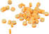 200Pcs 10mm Fruit Shaped Beads Polymer Clay Beads Spacer Beads with Holes for DIY Beading and Keychain Craft...