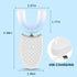 Ultrasonic Electric Toothbrush Adults, Automatic Toothbrush U Shaped Whole Mouth 360° Cleaning Teeth Whitening Hands Free Rechargeable IPX7 Waterp...