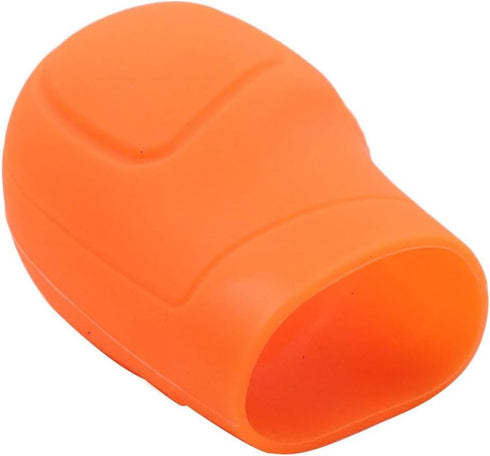 Universal Elastic Silicone Car Automatic Gear Shift Knob Cover Car Shifter Protector, Orange...