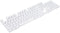 Granvela ABS Keycaps Set for Mechanical Keyboards, 104 Keys | for RGB Backlit | ANSI US-Layout | Campatible with 100% 75% 65% 60% MX Keyboard-Whit...