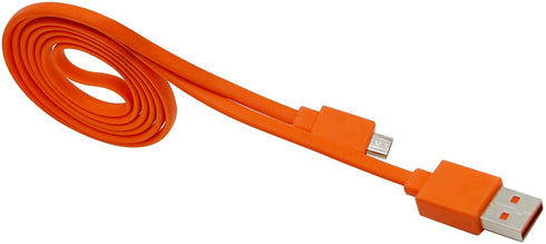 Puiixur USB Fast Power Charger Charging Cable Cord for JBL Wireless Bluetooth Speaker Earphone Headphone Headset Micro-USB, 3.3FT & Orange...