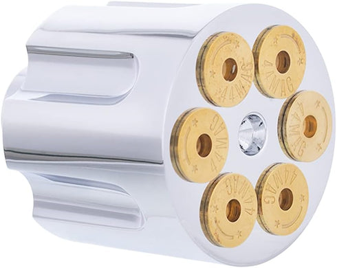 United Pacific 23399 Heavy-Duty Aluminum Gun Cylinder Air Valve Knob, .44mag Style, Screw-On Style, Chrome Plated, Strong & Durable - ONE Unit...