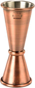 Barfly M37003ACP Japanese Style Jigger, 1 oz x 1-1/2 oz, Antique Copper...