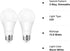3 Way LED Light Bulbs, 40 60 100 Watt Equivalent, 2700k Warm White, Three Way A19 Dimmable Light Bulb with E26 Medium Base, Perfect for Table Lamp...