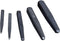URREA Damaged Screw Removal Set - 5-Piece (5/16" - 5/8") Straight Flute Extractor Set with Tempered Steel Construction & Tool Storage Pouch - 9500...