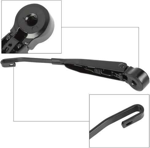 X AUTOHAUX Rear Windshield Wiper Blade Arm for Jeep Grand Cherokee 99-01 - 240mm 9inch...