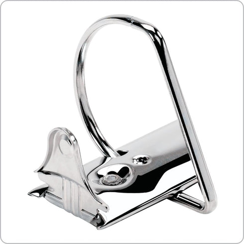 Cardinal Performer 3-Ring Binder, 1.5", Non-Locking Slant-D Rings, 375-Sheet Capacity, ClearVue Presentation Binder, PVC-Free, White (17400CB)...