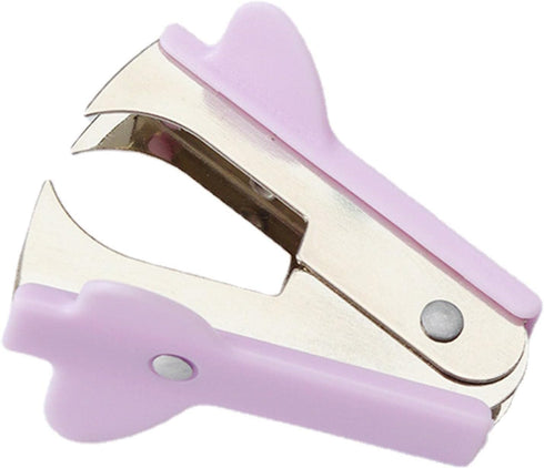 Purple Stapler Puller,Stapler Removals Remover - Staple Puller Tool with Non-Slip Grip Wear-Resistant Supplies for School,Teachers, Students,and H...