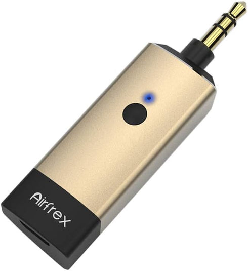 Aluminum Mini Bluetooth Transmitter with 3.5mm Male Jack for TV/ MP3/ PC/ PS4, Wireless Bluetooth Sender and Adapter Works with Bluetooth Headphon...
