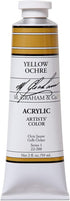 M. Graham & Co. 22-200 M. Graham 2-Ounce Tube Acrylic Paint, Yellow Ochre...