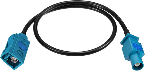 Bingfu Fakra Z Female to Male Vehicle Antenna Extension Cable 30cm 12 inch for Car Stereo Android Head Unit GPS Navigation FM AM Radio Sirius XM S...
